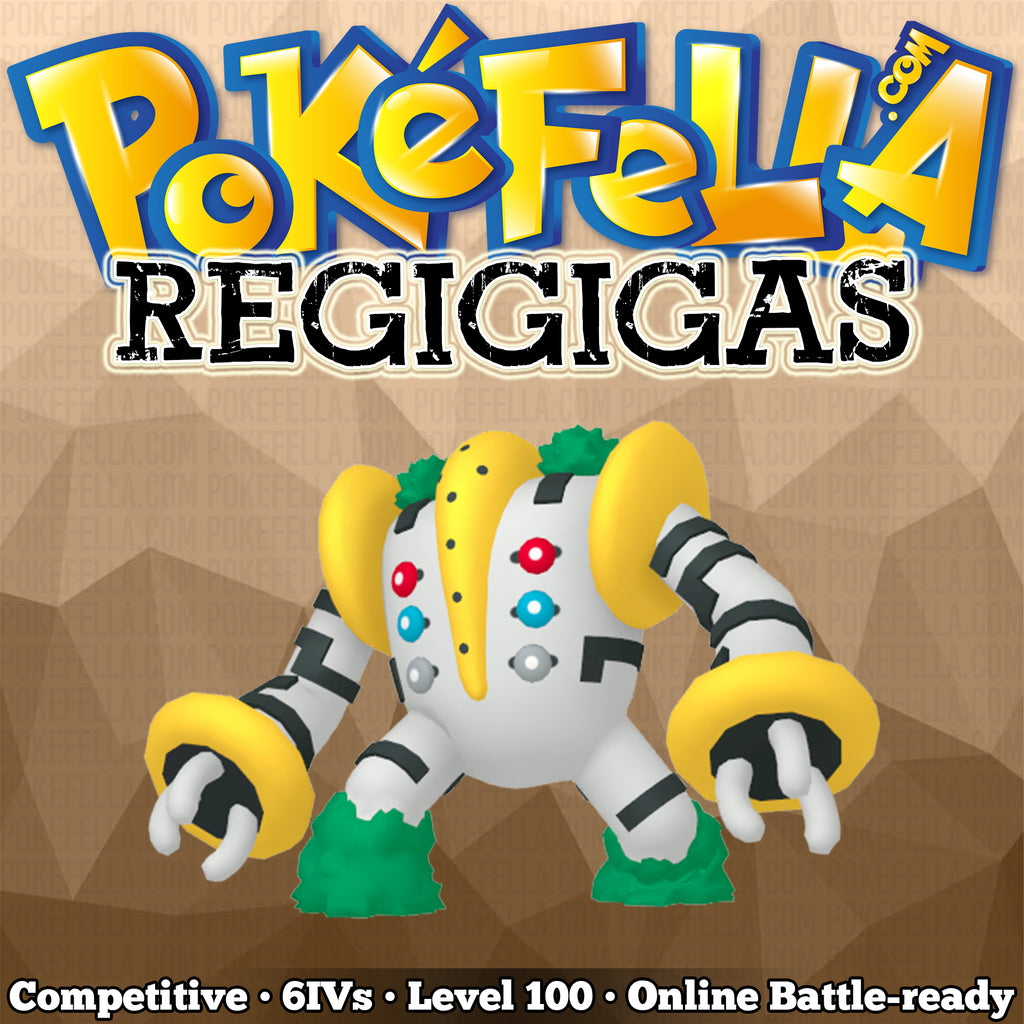 Regigigas • Competitive • 6IVs • Level 100 • Online Battle-Ready