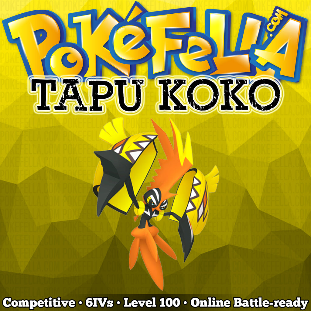 Pokemon Sword and Shield // Ultra Shiny TAPU KOKO 6IV Event // 