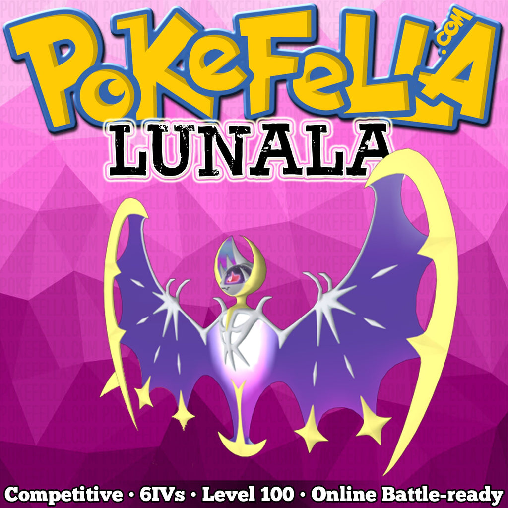 Shiny Lunala!! : r/PokemonSwordAndShield