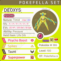 ultra square shiny Deoxys Formes: Normal, Attack, Defense, Speed •  Competitive • 6IVs • Level 100 • Online Battle-ready