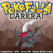 ultra square shiny Darkrai • Competitive • 6IVs • Level 100 • Online Battle-Ready