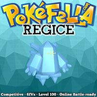 Regice • Competitive • 6IVs • Level 100 • Online Battle-Ready