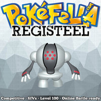 Registeel • Competitive • 6IVs • Level 100 • Online Battle-Ready