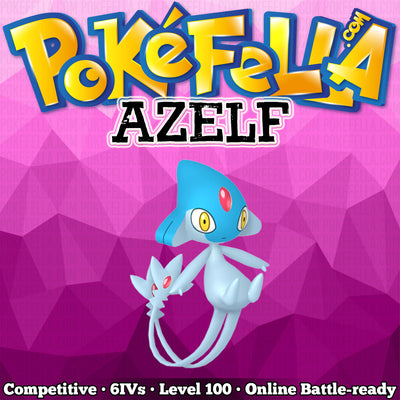 ultra square shiny Azelf • Competitive • 6IVs • Level 100 • Online Battle-Ready