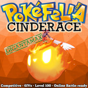 ultra star square shiny Gigantamax Cinderace • Competitive • 6IVs • Level 100 • Online Battle-ready