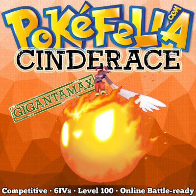 ultra star square shiny Gigantamax Cinderace • Competitive • 6IVs • Level 100 • Online Battle-ready