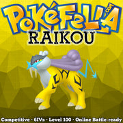 Raikou • Competitive • 6IVs • Level 100 • Online Battle-Ready