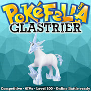 Glastrier • Competitive • 6IVs • Level 100 • Online Battle-Ready