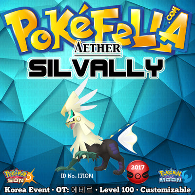 Aether Silvally • OT: 에테르 • ID No. 171014 • South Korean 2017 Event