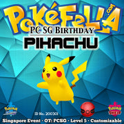 Pokémon Center Birthday Pikachu • OT: PCSG • ID No. 200301 • Singapore 2020 Event