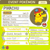 Sinnoh Cap Pikachu • OT: サトシ, Ash, Sacha, 지우, 小智 • ID No. 201023 • Worldwide 2020 Event