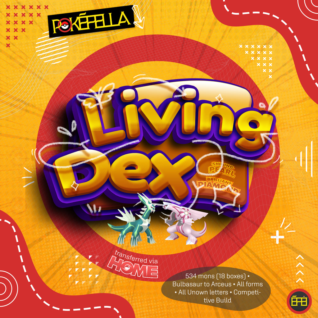 Brilliant Diamond & Shining Pearl Complete Living Dex