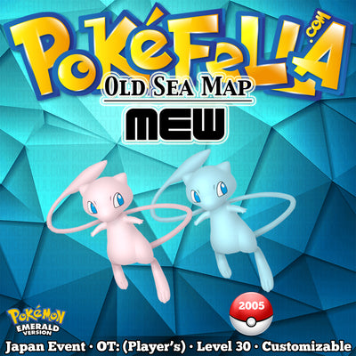 PokéFesta Mew • Old Sea Map - Faraway Island • Japan 2005 Event