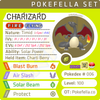 ultra square shiny Charizard • Competitive • 6IVs • Level 100 • Online Battle-ready