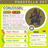 ultra square shiny Coalossal • Competitive • 6IVs • Level 100 • Online Battle-ready