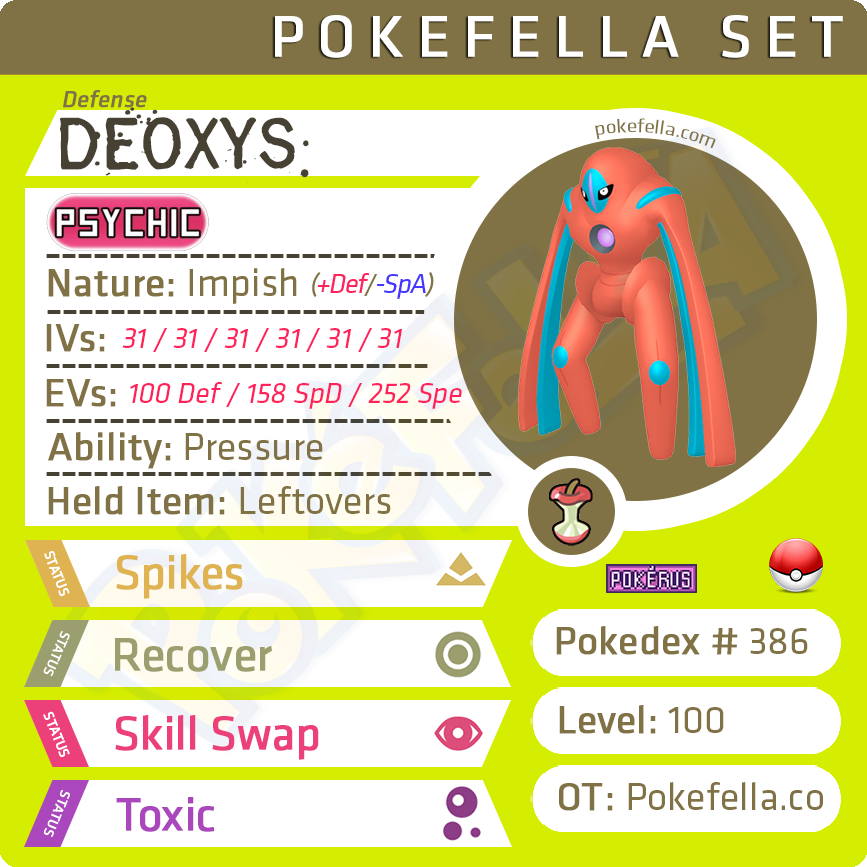ultra square shiny Deoxys - Defense • Competitive • 6IVs • Level 100 • Online Battle-Ready