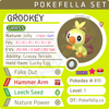 ultra square shiny Galar Starters - Grookey • Competitive • 6IVs • Level 1 • Hidden Ability • Egg Moves