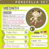 ultra square shiny Meowth • Competitive • 6IVs • Level 100 • Online Battle-ready