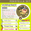ultra square shiny Perrserker • Competitive • 6IVs • Level 100 • Online Battle-ready
