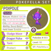Poipole (UB Adhesive) • Competitive • 6IVs • Level 50 • Online Battle-Ready