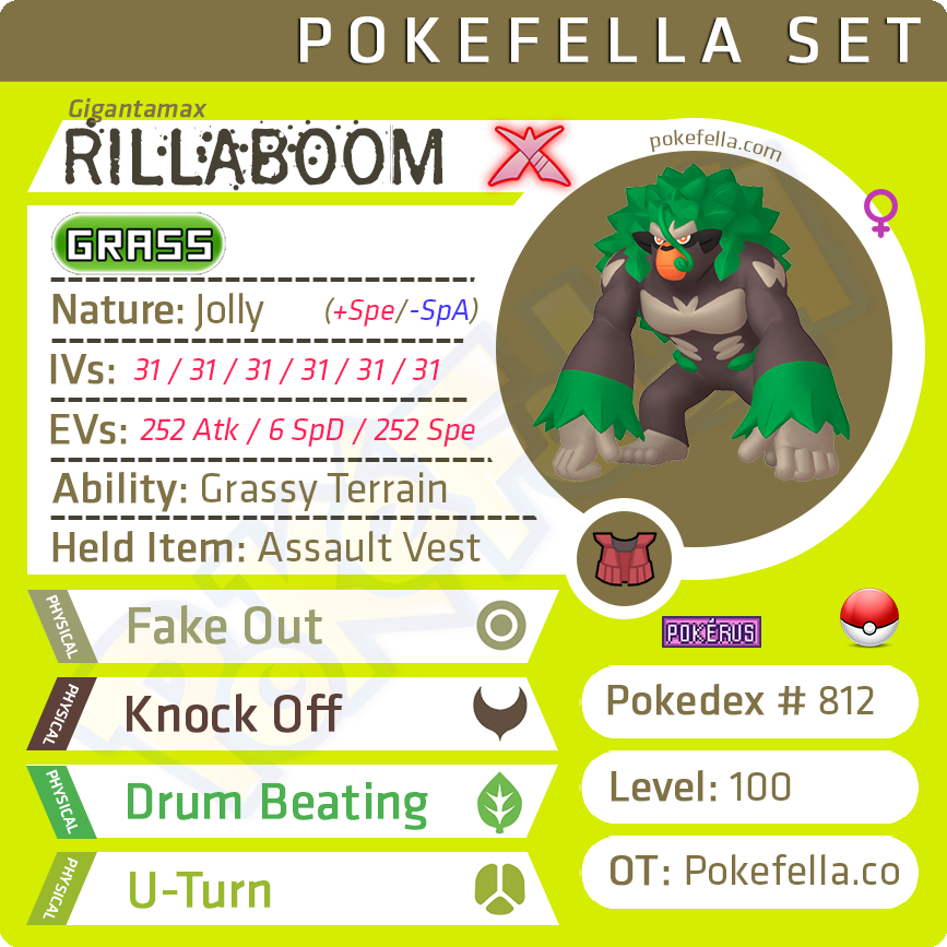 Rillaboom, Pokémon