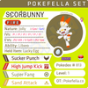 ultra square shiny Galar Starters - Scorbunny • Competitive • 6IVs • Level 1 • Hidden Ability • Egg Moves