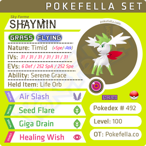6IV Shaymin Sky & Land Forme Bundle Pokemon Guide [Sun Moon & Ultra Sun  Moon]