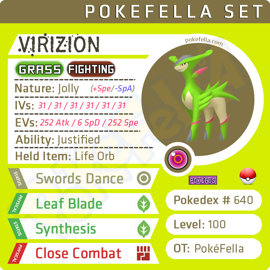 I remember when Virizion was a pokemon : r/pokemon