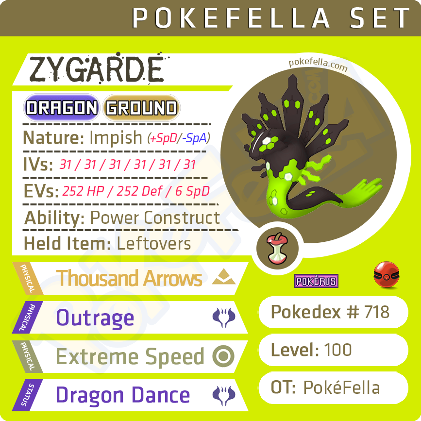Pokemon X And Y Shiny Zygarde Pokemon X And Y Shiny Zygarde