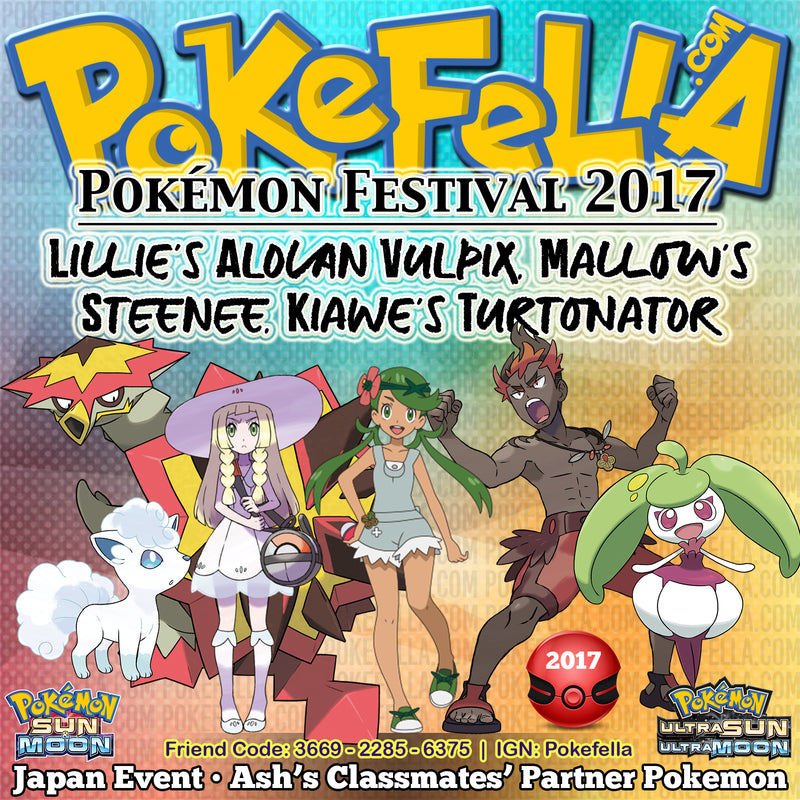 Poster Pokemon - Alola Partners