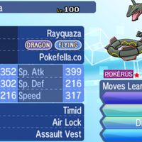 Mega Rayquaza, Dragon Ascent