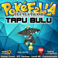 Ula'ula Island Shiny Tapu Bulu • OT: Ula'ula, Ula-Ula, ウラウラ, 울라울라 • ID No. 190222 • 2019 International Challenge February Event