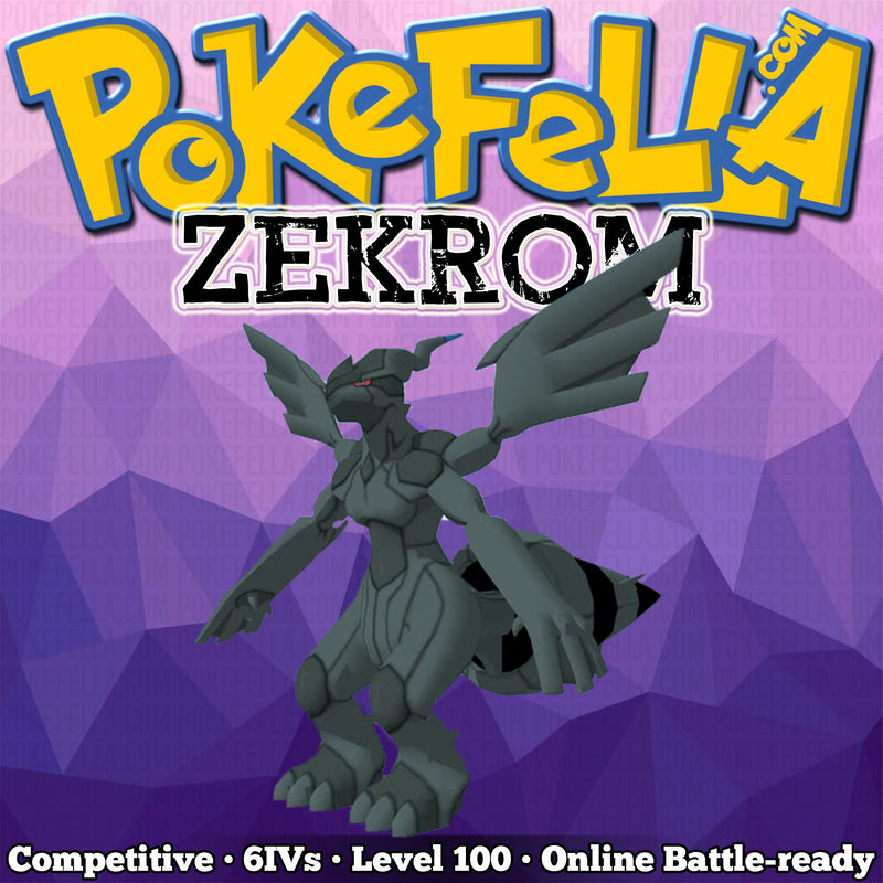 Zekrom • Competitive • 6IVs • Level 100 • Online Battle-ready