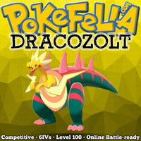 Dracozolt • Competitive • 6IVs • Level 100 • Online Battle-ready
