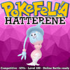 ultra square shiny Hatterene • Competitive • 6IVs • Level 100 • Online Battle-ready